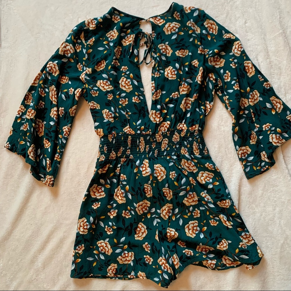 Forever 21 Floral Romper